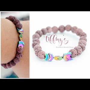 Hemitate arrow lava stone essential oil diffuser